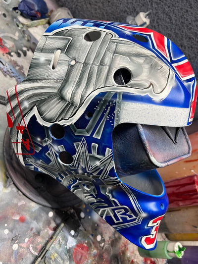 New Igor Shesterkin 2023 Goalie Mask In the Making!