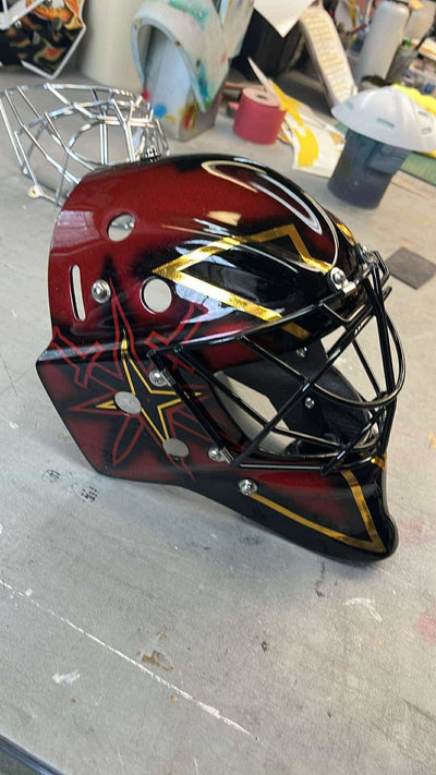 New Las Vegas Golden Knights Goalie Masks!