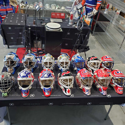 New Signed Goalie Masks: Price Belfour Lundqvist Richter and so many more!