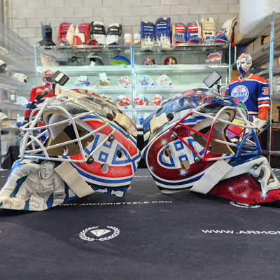 Outstanding Montreal Canadiens Custom Painted Goalie Masks
