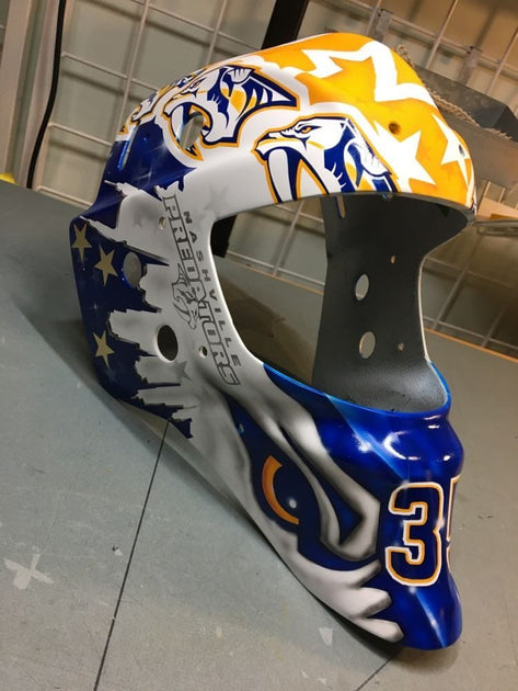 Work In Progress: PEKKA RINNE Retro Edition Goalie Mask – Goalie Mask ...