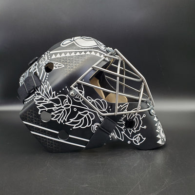 MASK OF THE WEEK🔥: Petr Mrazek Goalie Mask Native American Art Pride