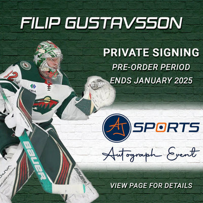 Presale: FILIP GUSTAVSSON Upcoming Signing