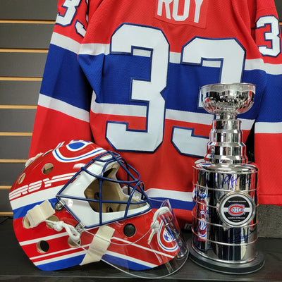 Fav piece of the moment: PATRICK ROY AUTOGRAPHED Mini Stanley Cup