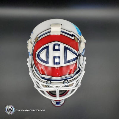 New: Samuel Montembeault Montreal Canadiens Goalie Mask 2022-23!