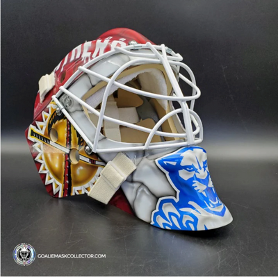 GOALIE MASK PLAYOFF UPDATE:  SERGEI BOBROVSKY GOALIE MASK UNSIGNED 2020 FLORIDA