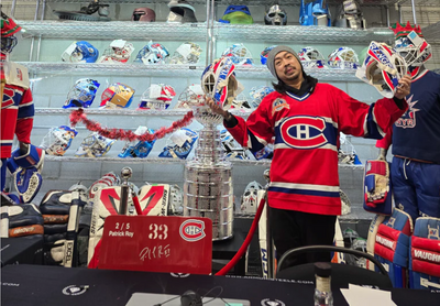 “The Story of Andy Chung - Goalie Mask Collector”