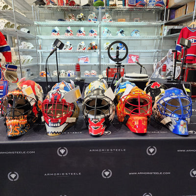 🌷☀️Upcoming April Goalie Mask Auctions