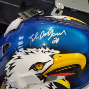 Ed Belfour Signed Goalie Mask Toronto Blue V1 AS Edition Autographed Tribute AS-02877