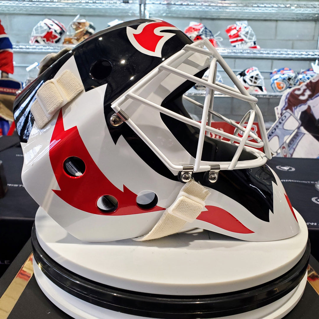 Martin Brodeur Signed Goalie Mask Classic New Jersey AS Edition. Goalie Mask Collector.