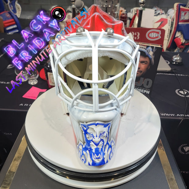 Black Friday 1x AVAILABLE: Sergei Bobrovsky Signed Goalie Mask 2025 & 2024 "BACK TO  BACK" Florida Cup Winning Signature Edition Autographed