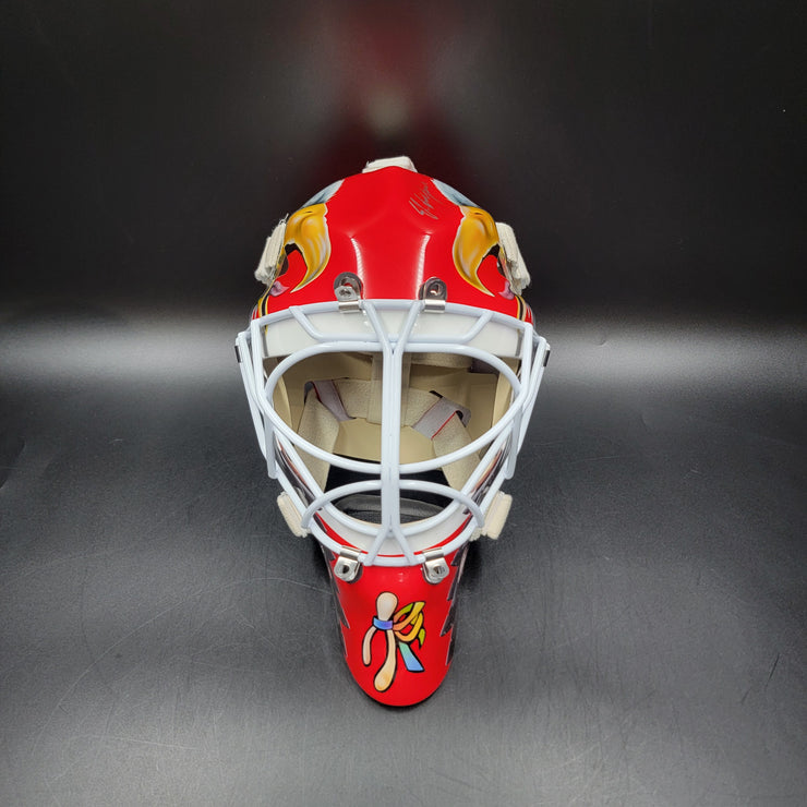 Presale: Ed Belfour Signed Goalie Mask V2 Chicago Complex Autographed Signature Edition