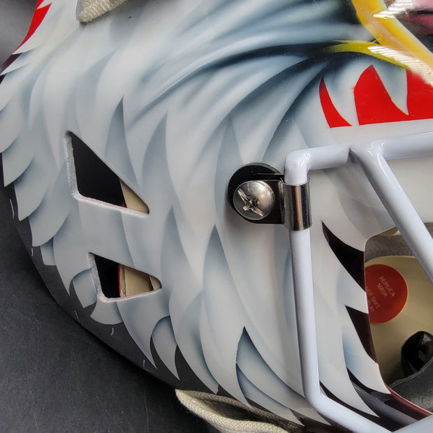 Presale: Ed Belfour Signed Goalie Mask V2 Chicago Complex Autographed Signature Edition