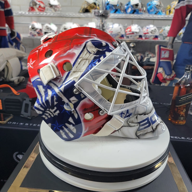 Presale: Sergei Bobrovsky Signed Goalie Mask 2016-17 Columbus VEZINA YEAR Signature Edition Autographed