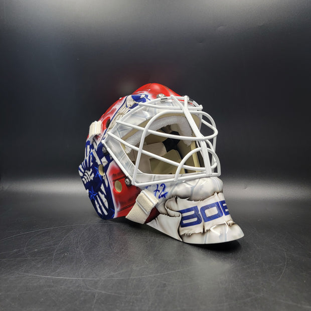 Sergei Bobrovsky Signed Goalie Mask 2016-17 Columbus VEZINA YEAR Signature Edition Autographed
