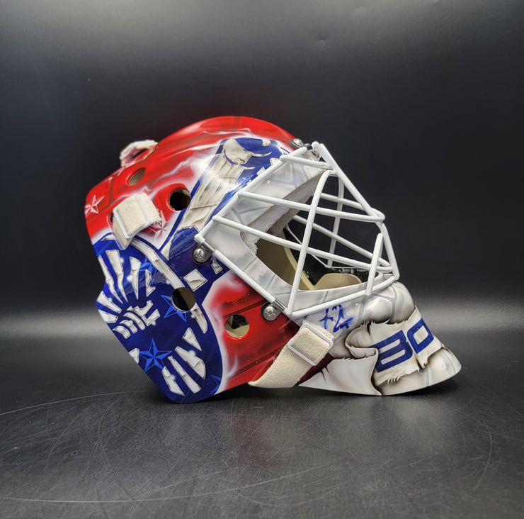 Sergei Bobrovsky Signed Goalie Mask 2016-17 Columbus VEZINA YEAR Signature Edition Autographed