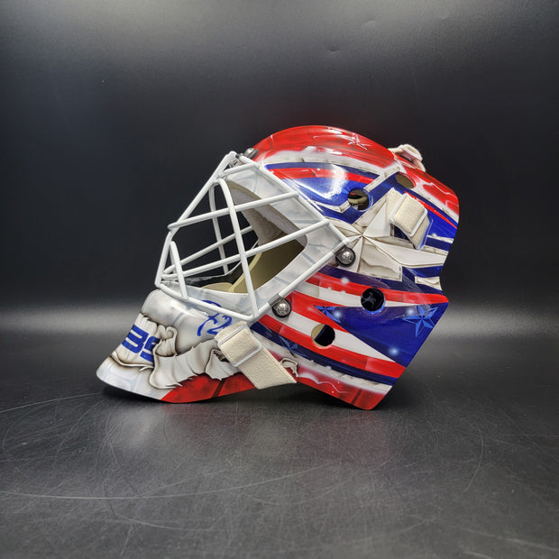 Sergei Bobrovsky Signed Goalie Mask 2016-17 Columbus VEZINA YEAR Signature Edition Autographed