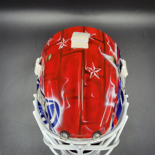 Sergei Bobrovsky Signed Goalie Mask 2016-17 Columbus VEZINA YEAR Signature Edition Autographed