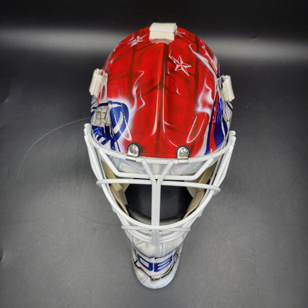 Sergei Bobrovsky Signed Goalie Mask 2016-17 Columbus VEZINA YEAR Signature Edition Autographed