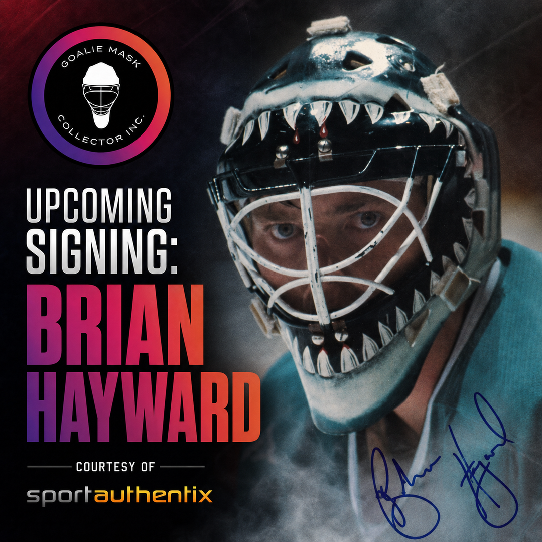 Presale: Brian Hayward Signed Goalie Mask Montreal Tribute