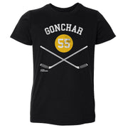 Sergei Gonchar Pittsburgh 55 Sticks WHT