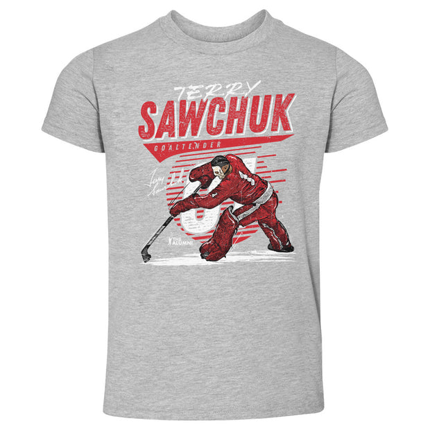 Terry Sawchuk Detroit Comet WHT