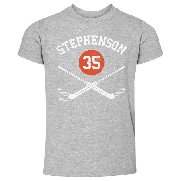 Wayne Stephenson Philadelphia 35 Goalie Sticks WHT