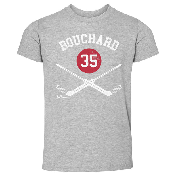 Daniel Bouchard Quebec 35 Goalie Sticks WHT