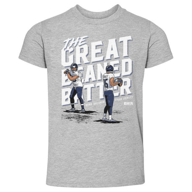 Tyler Lockett & Doug Baldwin Baseball W WHT