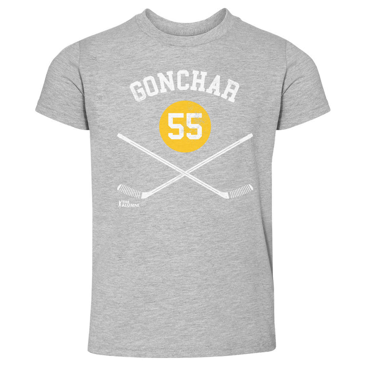 Sergei Gonchar Pittsburgh 55 Sticks WHT