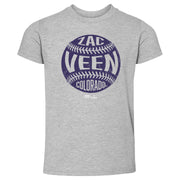 Zac Veen Colorado Vintage Baseball WHT