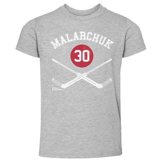 Clint Malarchuk Quebec 30 Goalie Sticks WHT