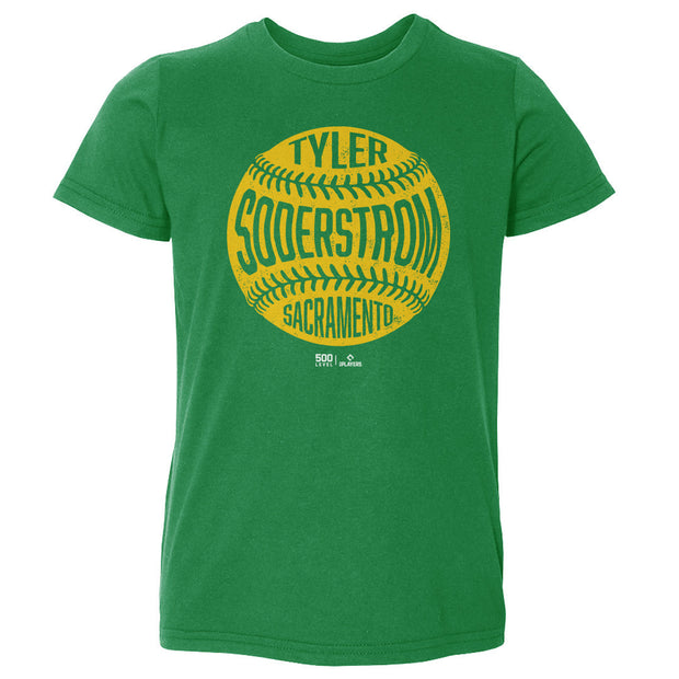 Tyler Soderstrom Sacramento Vintage Baseball WHT
