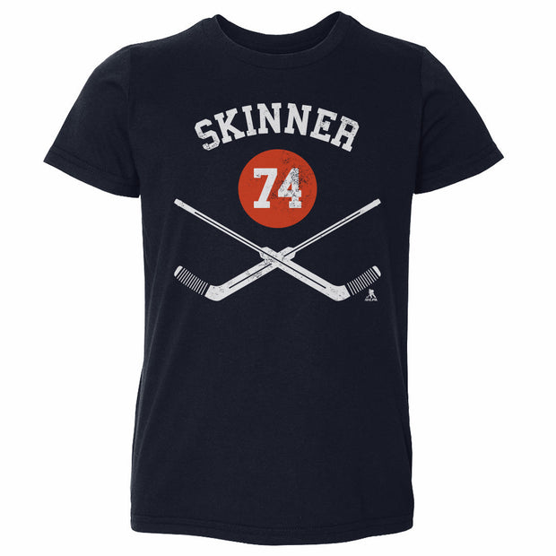 Stuart Skinner Edmonton Goalie Sticks WHT