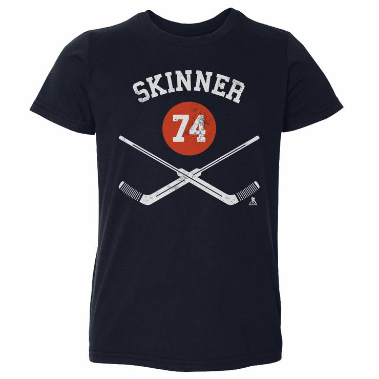 Stuart Skinner Edmonton Goalie Sticks WHT