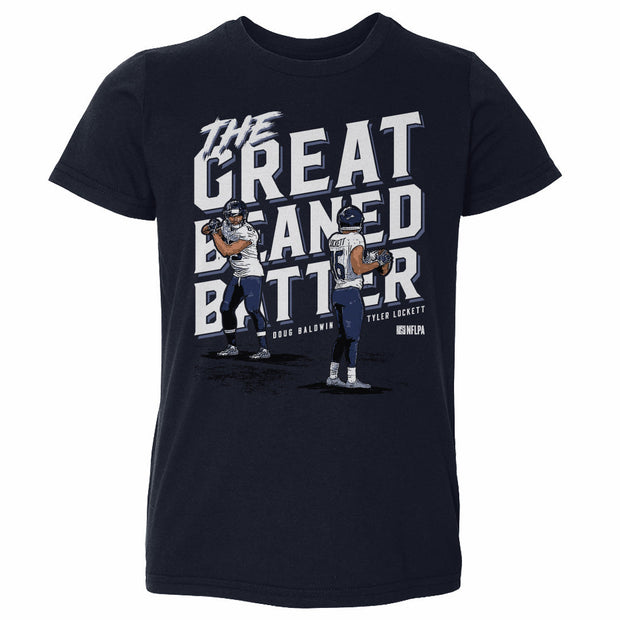 Tyler Lockett & Doug Baldwin Baseball W WHT