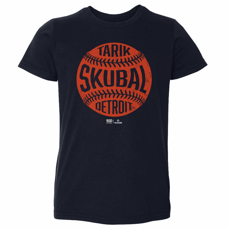Tarik Skubal Detroit Vintage Baseball WHT
