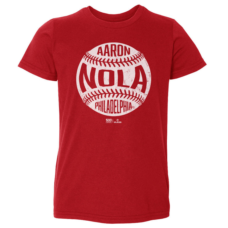Aaron Nola Philadelphia Vintage Baseball WHT