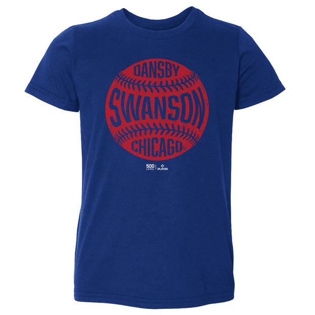 Dansby Swanson Chicago C Vintage Baseball WHT