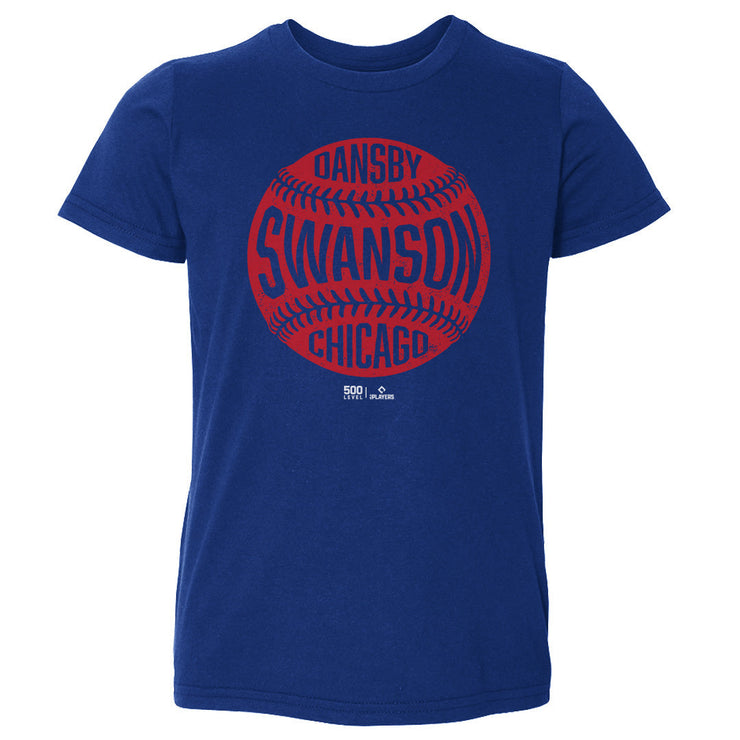 Dansby Swanson Chicago C Vintage Baseball WHT