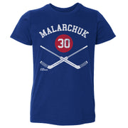 Clint Malarchuk Quebec 30 Goalie Sticks WHT