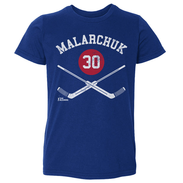 Clint Malarchuk Quebec 30 Goalie Sticks WHT