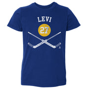 Devon Levi Buffalo Goalie Sticks WHT