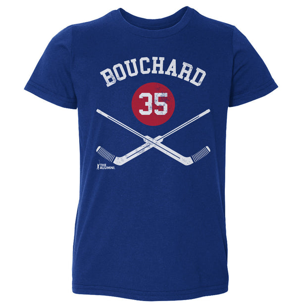 Daniel Bouchard Quebec 35 Goalie Sticks WHT