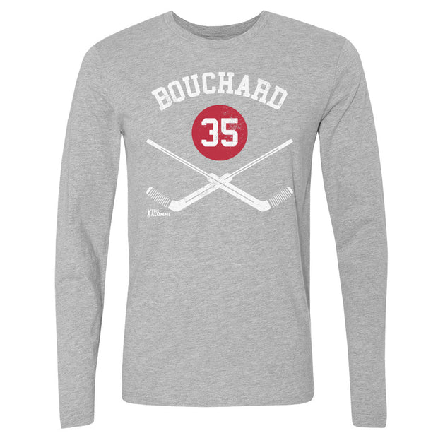 Daniel Bouchard Quebec 35 Goalie Sticks WHT