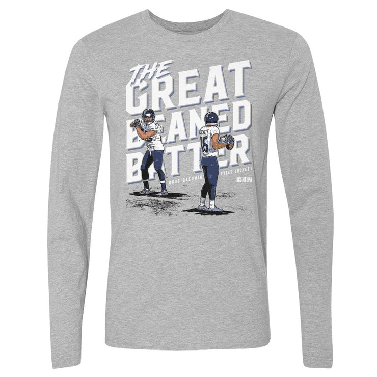 Tyler Lockett & Doug Baldwin Baseball W WHT