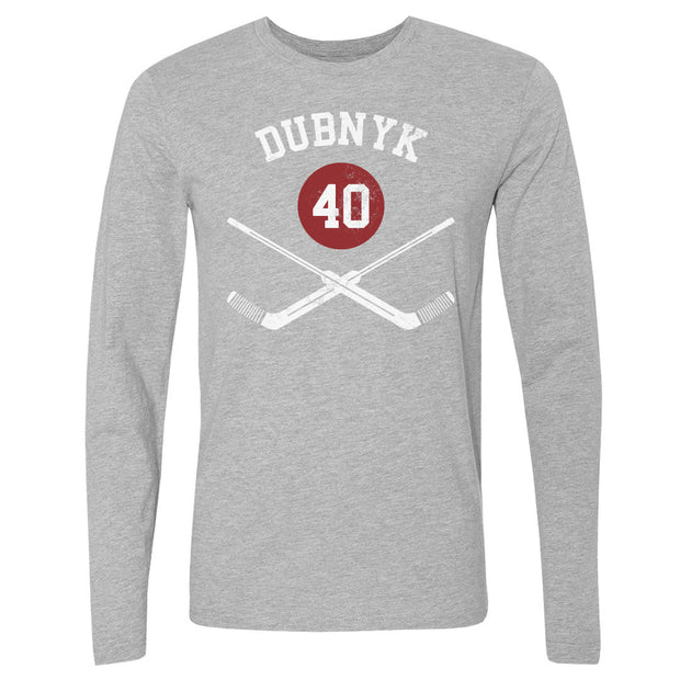 Devan Dubnyk Minnesota Goalie Sticks WHT