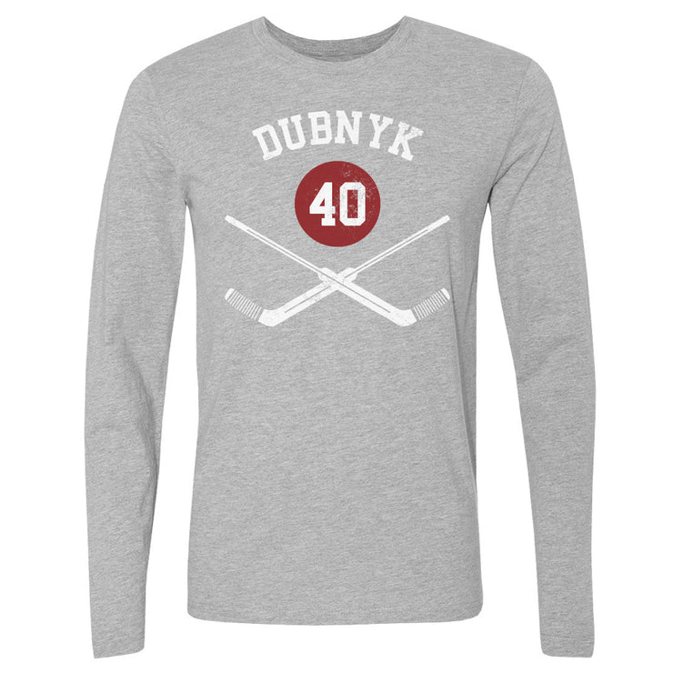 Devan Dubnyk Minnesota Goalie Sticks WHT