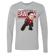 Terry Sawchuk Detroit Cartoon WHT