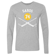 Juuse Saros Nashville Goalie Sticks WHT